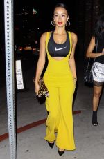 DRAYA MITCHELE at Tao Beauty & Essex in Hollywood 07/02/2017