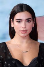 DUA LIPA at Dunkirk Premiere in London 07/13/2017