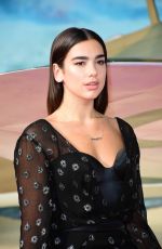 DUA LIPA at Dunkirk Premiere in London 07/13/2017