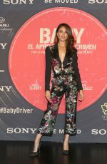 EIZA GONZALEZ at Baby Driver Premiere in Mexico City 07/26/2017