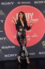 EIZA GONZALEZ at Baby Driver Premiere in Mexico City 07/26/2017