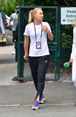 ELENA VESNINA at Wimbledon Championships in London 07/04/2017