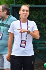 ELENA VESNINA at Wimbledon Championships in London 07/04/2017