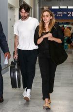 ELIZABETH OLSEN Arrives in Paris 07/02/2017