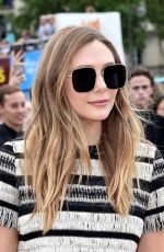 ELIZABETH OLSEN at Christian Dior Fashion Show in Paris 07/03/2017