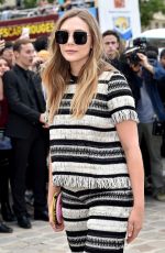 ELIZABETH OLSEN at Christian Dior Fashion Show in Paris 07/03/2017