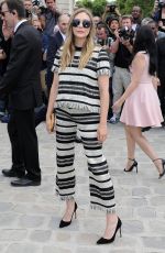 ELIZABETH OLSEN at Christian Dior Fashion Show in Paris 07/03/2017