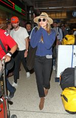 ELIZABETH OLSEN at Los Angeles International Airport 07/10/2017