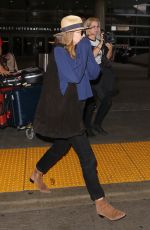 ELIZABETH OLSEN at Los Angeles International Airport 07/10/2017