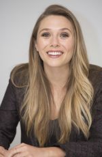 ELIZABETH OLSEN at Wind River Photocall in Los Angeles 07/26/2017