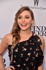 ELIZABETH OLSEN at Wind River Premiere in Los Angeles 07/26/2017