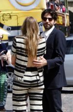 ELIZABETH OLSEN Looking for a Cab in Paris 07/03/2017