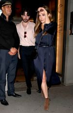 ELIZABETH OLSEN Out and About at Haute Couture Fashion Week in Paris 07/04/2017