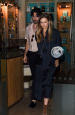 ELIZABETH OLSEN Out and About at Haute Couture Fashion Week in Paris 07/04/2017