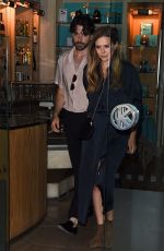 ELIZABETH OLSEN Out and About at Haute Couture Fashion Week in Paris 07/04/2017