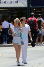 ELLE EVANS Out and About in Saint Tropez 07/06/2017