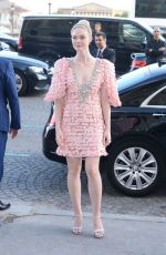 ELLE FANNING at Miu Miu Cruise Collection Show in Paris 07/02/2017
