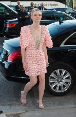 ELLE FANNING at Miu Miu Cruise Collection Show in Paris 07/02/2017