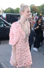ELLE FANNING at Miu Miu Cruise Collection Show in Paris 07/02/2017
