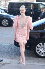 ELLE FANNING at Miu Miu Cruise Collection Show in Paris 07/02/2017