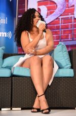 ELLE VARNER at SiriusXM Radio Interview at Essence Festival in New Orleans 07/01/207