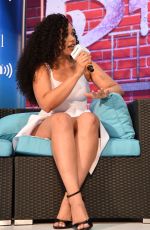 ELLE VARNER at SiriusXM Radio Interview at Essence Festival in New Orleans 07/01/207