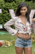 ELSA HOSK, CHANEL IMAN and JOSEPHINE SKRIVER at #revolveinthehamptons 2007 in Bridgehampton 07/22/2017