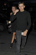 EMILY BLACKWELL Arrives at Mahiki Nightclub in London 07/08/2017