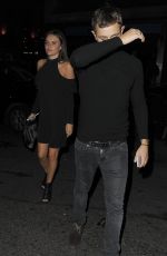 EMILY BLACKWELL Arrives at Mahiki Nightclub in London 07/08/2017
