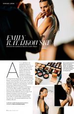 EMILY RATAJKOWSKI in Allure Magazine, August 2017