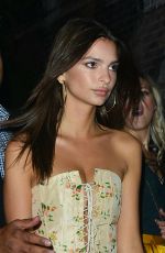 EMILY RATAJKOWSKI Leaves Beauty & Essex in Hollywood 07/16/2017