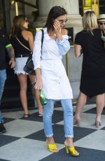 EMILY RATAJKOWSKI Out and About in New York 07/10/2017