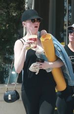 EMMA STONE Heading to Yoga Class in Los Angeles 06/30/2017