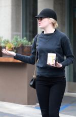 EMMA STONE Leaves a Doctor