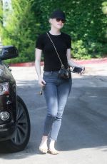 EMMA STONE Out in Los Angeles 07/11/2017