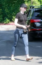 EMMA STONE Out in Los Angeles 07/11/2017