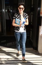 EMMA WILLIS Leaves BBC Radio 2 Studios in London 07/07/2017