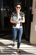 EMMA WILLIS Leaves BBC Radio 2 Studios in London 07/07/2017