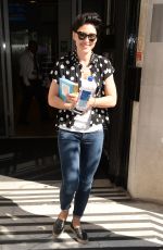 EMMA WILLIS Leaves BBC Radio 2 Studios in London 07/07/2017