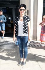 EMMA WILLIS Leaves BBC Radio 2 Studios in London 07/07/2017