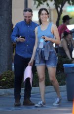 EMMY ROSSUM on the Set of Shameless in Pasadena 07/14/2017
