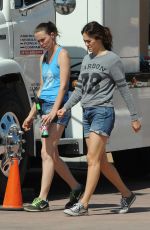EMMY ROSSUM on the Set of Shameless in Pasadena 07/14/2017