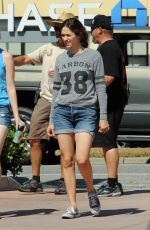 EMMY ROSSUM on the Shameless Set in Pasadena 07/14/2017