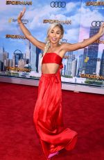 EVA GUTOWSKI at Spiderman: Homecoming Premiere in Hollywood 06/28/2017