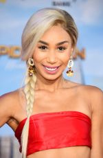 EVA GUTOWSKI at Spiderman: Homecoming Premiere in Hollywood 06/28/2017