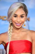 EVA GUTOWSKI at Spiderman: Homecoming Premiere in Hollywood 06/28/2017