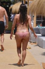 EVA LONGORIA in Bikini on the Beach in Marbella 07/16/2017