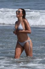 EVA LONGORIA in Bikini at a Beach in Marbella 07/18/2017