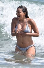 EVA LONGORIA in Bikini at a Beach in Marbella 07/18/2017