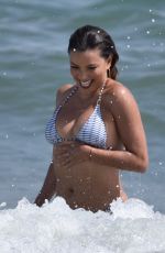 EVA LONGORIA in Bikini at a Beach in Marbella 07/18/2017